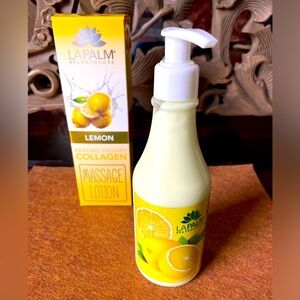 2/$20. LA PALM SPA HEALING LEMON 🍋 MASSAGE LOTION 8 FL. OZ.